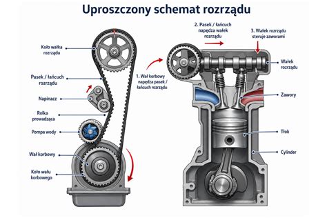 budowa zestawu paska rozrządu