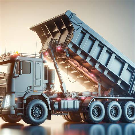 Budowa wywrotki i mechanizm hydrauliczny