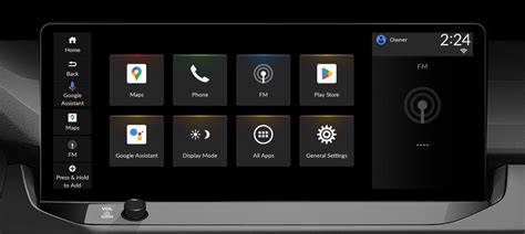 Android Automotive OS ekran Škoda
