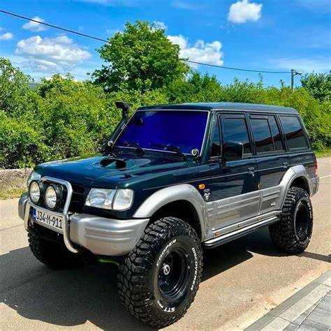 schemat napędu Hyundai Galloper 4x4