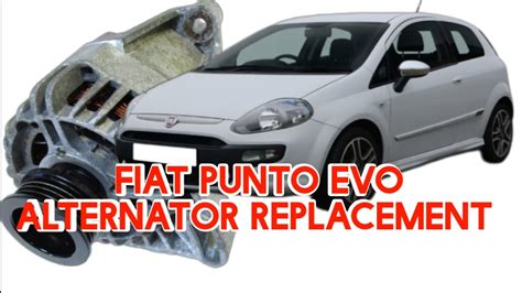 Fiat Punto alternator pęknięta obudowa