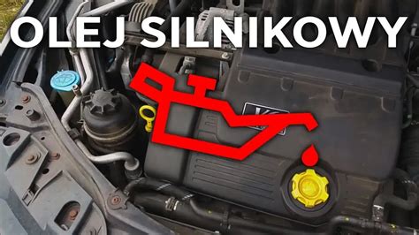 Pomiar poziomu oleju bagnetem silnika