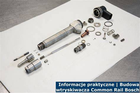 Budowa wtryskiwacza Bosch do silnika Diesla