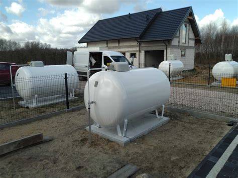 zbiornik LPG naziemny i podziemny
