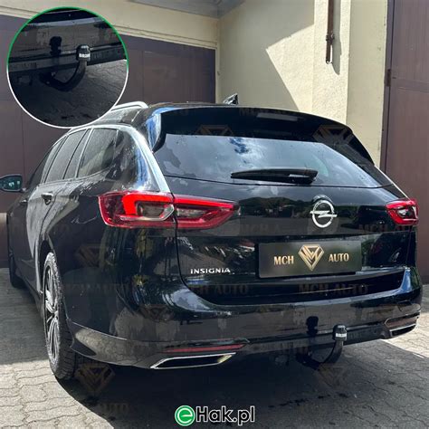 Mechanizm składanego haka Opel Insignia
