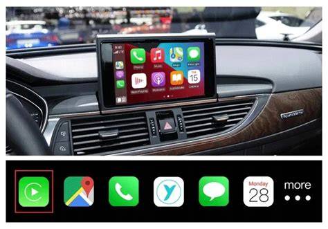 CarPlay i Yanosik w Audi A6 C7