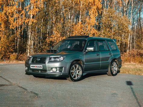 Subaru Forester SG z felgami stalowymi