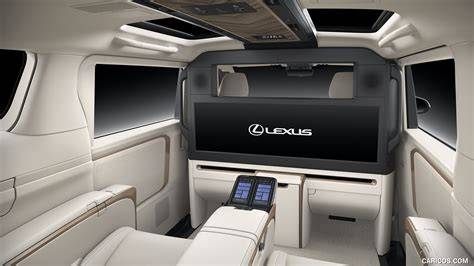 Lexus LM wnętrze czteromiejscowe
