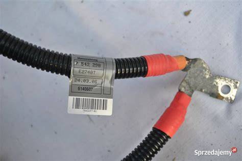 Przewód alternator rozrusznik BMW