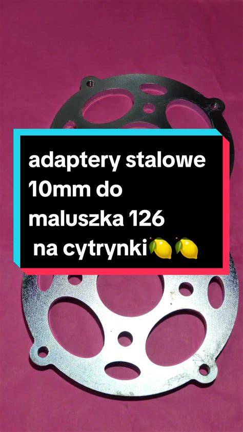 Adaptery do felg Fiat 126p