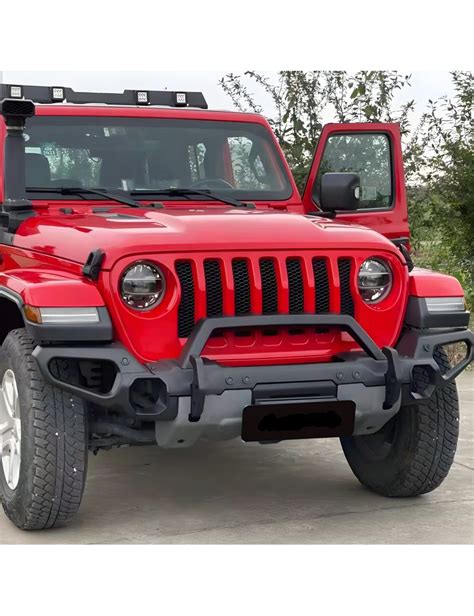dwustopniowo teksturowany zderzak stalowy Jeep Wrangler