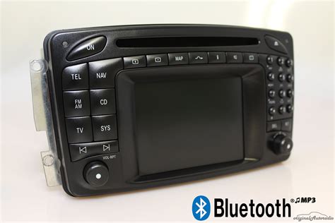 Mercedes W203 radio COMAND menu czasu