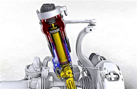 BMW 7 F01 zawieszenie pneumatyczne schemat