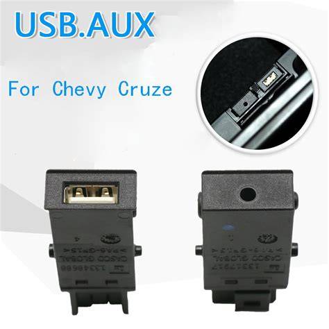 Chevrolet Cruze schowek z gniazdem USB AUX